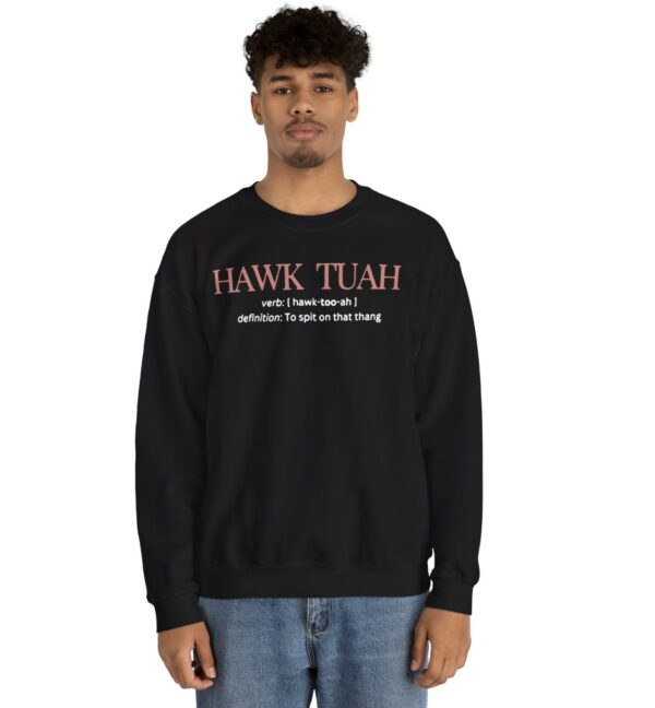 Hawk Tuah Definition To Spit On That Thang Crewneck Sweatshirt Shirt