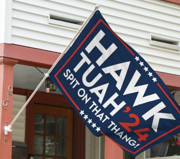 Hawk Tuah Flag, Spit on That Thing Girl Flag 2024 usa