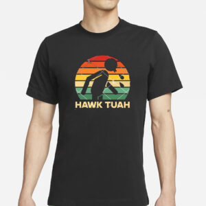 Hawk Tuah Funny vintage T-Shirt