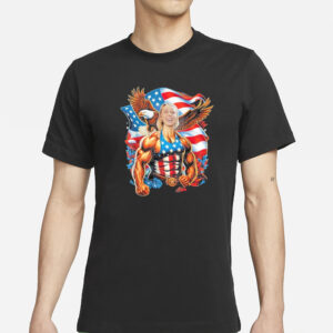 Hawk Tuah George Washington July 4th USA T-Shirt