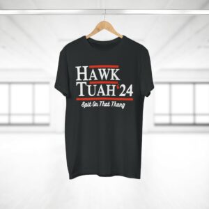 Hawk Tuah Girl 2024 Black Shirt