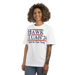 Hawk Tuah Girl 2024 White T-Shirt Us