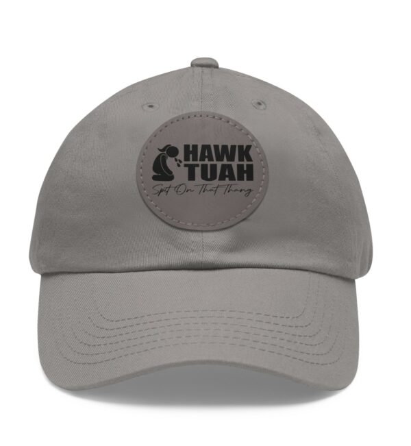 Hawk Tuah Girl 24 Leather Patch Hat Cap