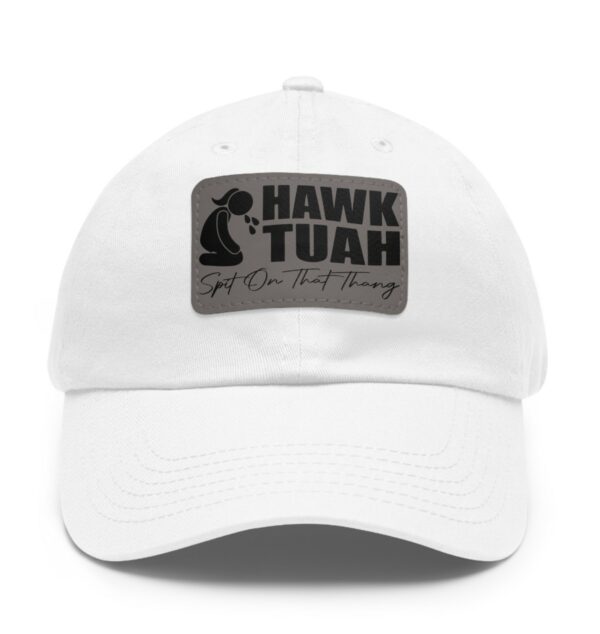 Hawk Tuah Girl 24 Leather Patch Hats