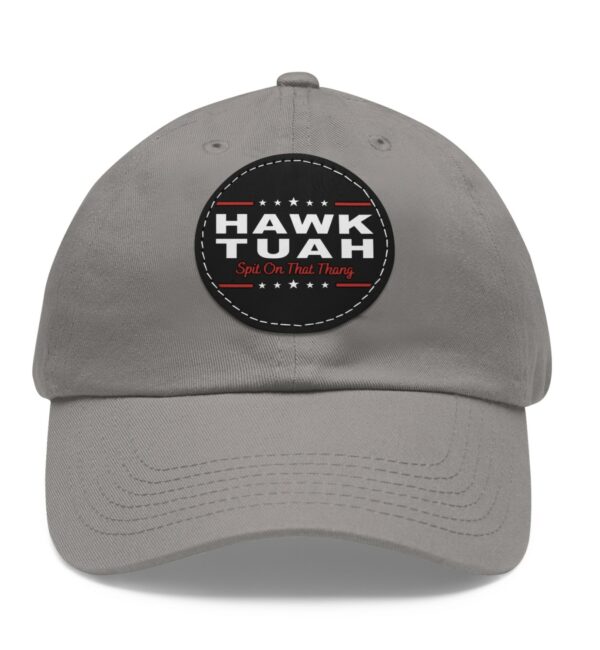 Hawk Tuah Girl Leather Patch Hat Cap