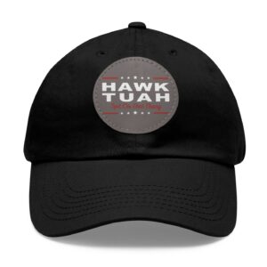 Hawk Tuah Girl Leather Patch Hat Caps