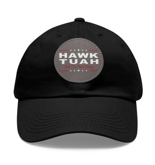 Hawk Tuah Girl Leather Patch Hat Caps