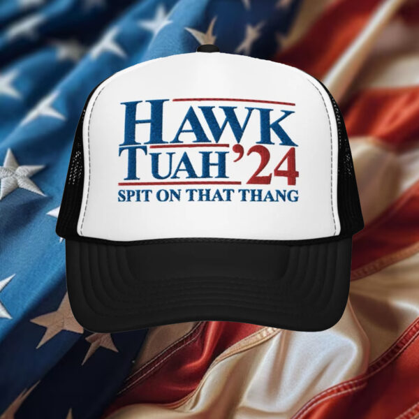 Hawk Tuah Hat- Embroidered Foam Trucker Hat