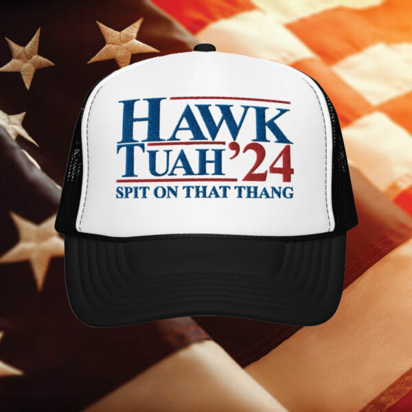 Hawk Tuah Hat- Embroidered Foam Trucker Hat1