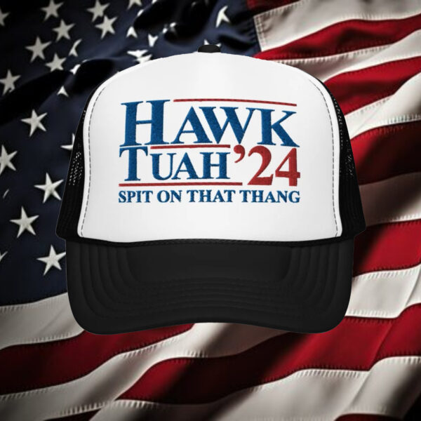 Hawk Tuah Hat- Embroidered Foam Trucker Hat2