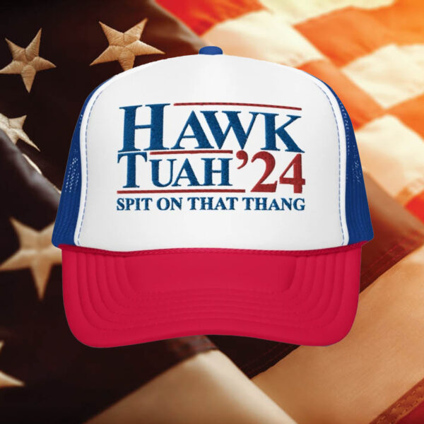 Hawk Tuah Hat- Embroidered Foam Trucker Hat4