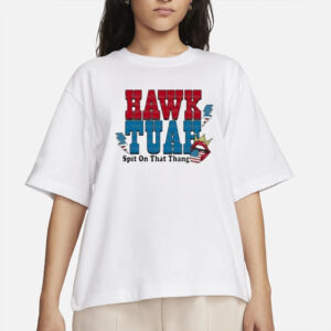 Hawk Tuah Hawk Tuah Lips American T-Shirts