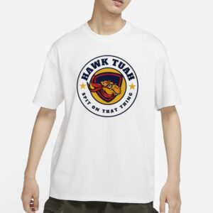 Hawk Tuah Llama Spit On That Thing Logo T-Shirt