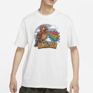 Hawk Tuah Rainbow Eagle 2024 T-Shirt