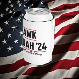 Hawk Tuah Spit On That Thang 2024 Drink Koozie Hawk Tuah 24 Funny4