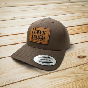 Hawk Tuah Spit On That Thang Hat with Leather Patch