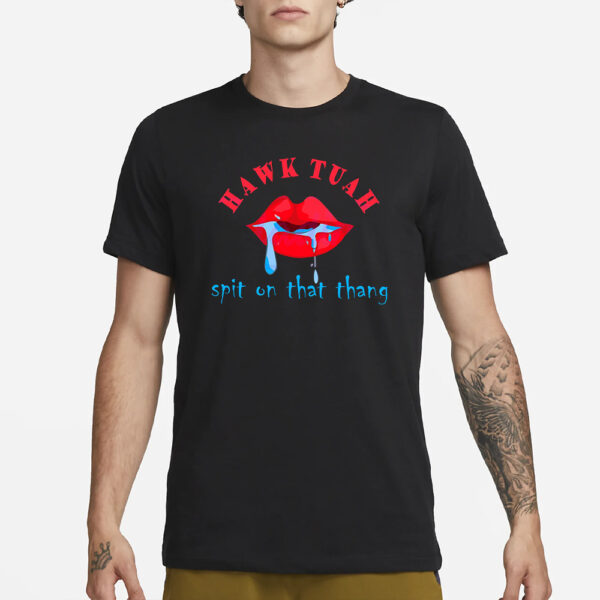 Hawk Tuah Spit On That Thang TikTok Meme T-Shirt1