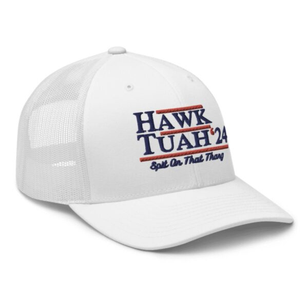 Hawk Tuah Spit On That Thang Trucker Hat Cap