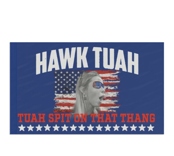 Hawk Tuah Spit On That Thing Presidential Utah Flag