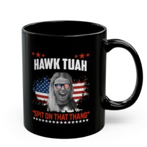 Hawk Tuah Spit On That Thing Presidential Utah Mug