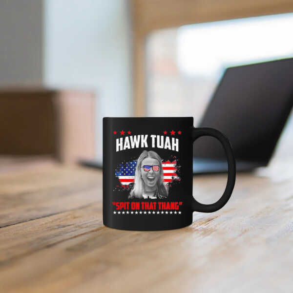 Hawk Tuah Spit On That Thing Presidential Utah Mug