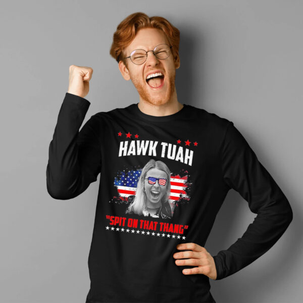 Hawk Tuah Spit On That Thing Presidential Utah Sweatshirts