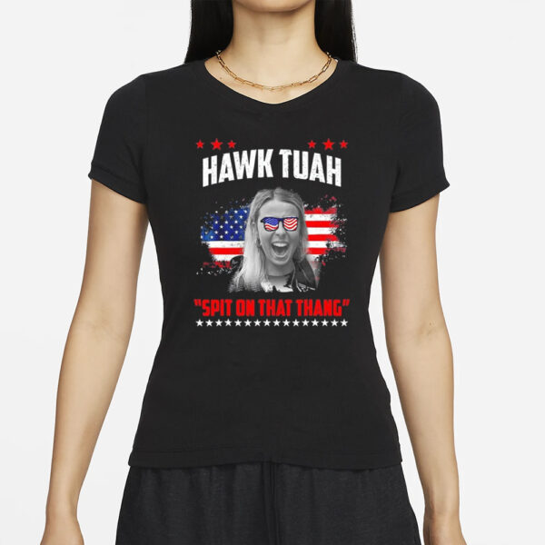 Hawk Tuah Spit On That Thing Presidential Utah T-Shirt 2024