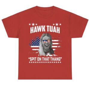 Hawk Tuah Spit On That Thing Presidential Utah T-Shirt