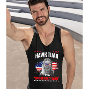 Hawk Tuah Spit On That Thing Presidential Utah Tank Tops