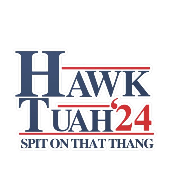 Hawk Tuah Spit on That Thang Decals