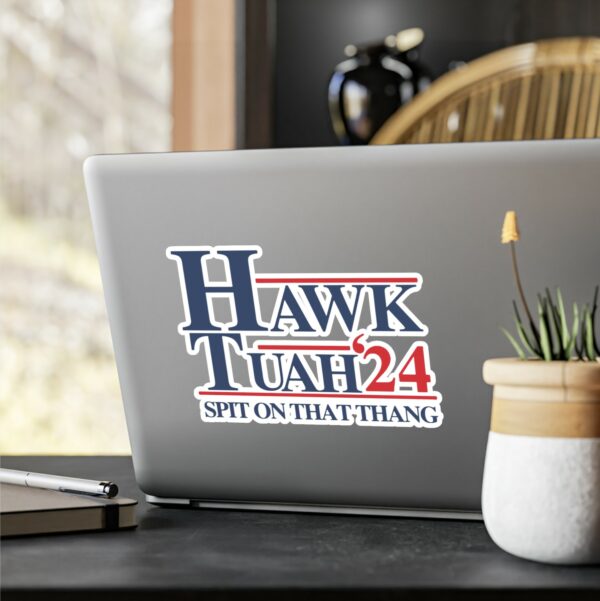 Hawk Tuah Spit on That Thang Decals Usa