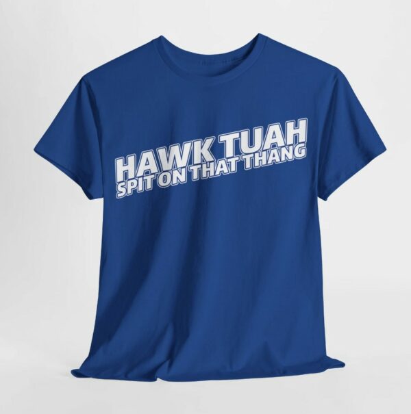 Hawk Tuah Spit on that Thang - OREO Text Cotton Tee Shirt