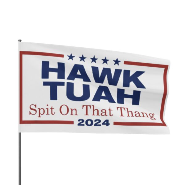 Hawk Tuah Spit on that Thing Viral Election Parody Flag us