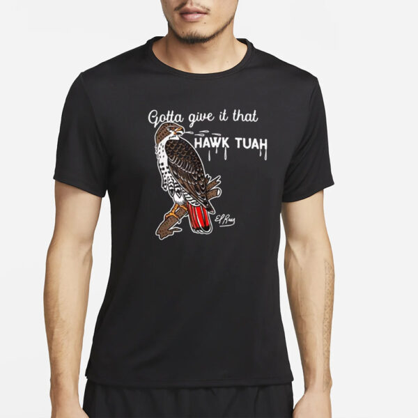 Hawk Tuah T Shirt Hawk Tuah Spit On That Thang Shirt Inspired By Viral Video Fun And Bold Statement Tiktok T-Shirt