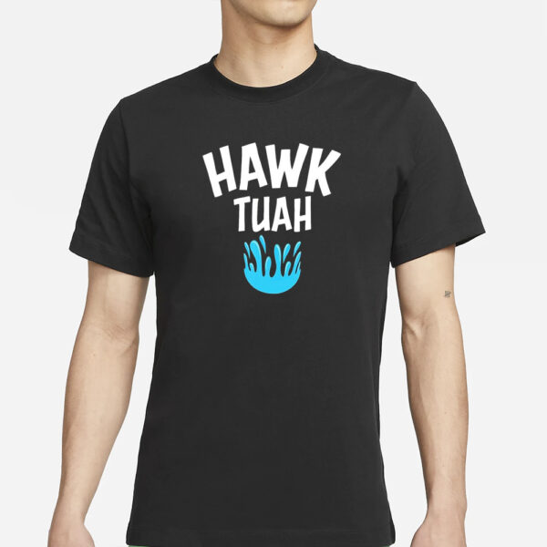 Hawk Tuah Text Funny T-Shirts