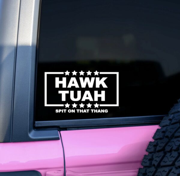 Hawk Tuah Vinyl Decal