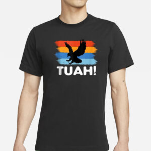 Hawk tuah parody vintage retro eagle T-Shirt