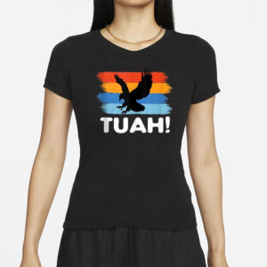 Hawk tuah parody vintage retro eagle T-Shirts