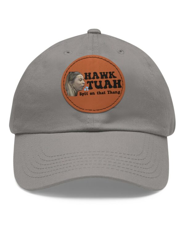 Hot Hawk Tuah 2024 Leather Patch Hat Caps