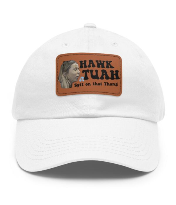 Hot Hawk Tuah 2024 Leather Patch Hats