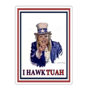 I Hawk Tuah Stickers