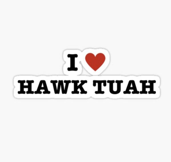 I Love Hawk Tuah Sticker