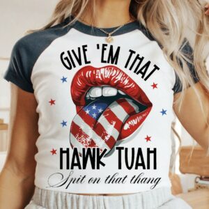 Lips Hawk Tuah Spit on that Thang T-Shirts