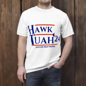 Men's Hawk Tuah 24 Spit On That Thang Shirt