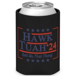 Miss Hawk Tuah 2024 Can Cooler Summer Koozie