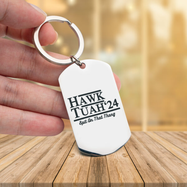 Mockup Engraved Stainless Steel Keychain s