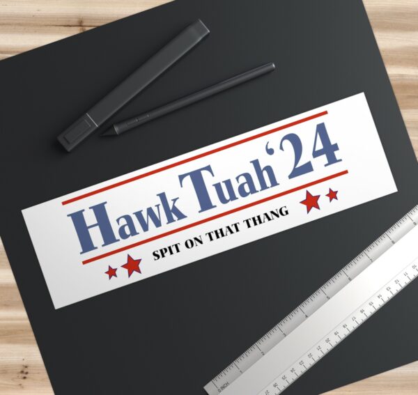 New Hawk Tuah 24 Spit On That Thang Sticker Ú