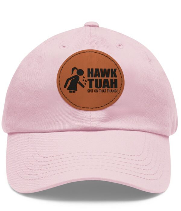 New Hawk Tuah Girl Leather Patch Hat Cap