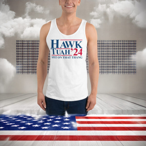 Official Hawk Tuah 2024 Tank Tops