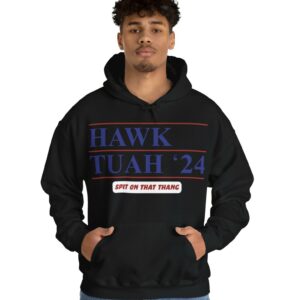 Official Hawk Tuah '24 Hoodies Shirt